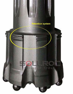 SOLLROC 5-calowy wiertło RC SRC543 ze stali nawęglanej o wysokiej trwałości z płaską, wypukłą i wklęsłą powierzchnią