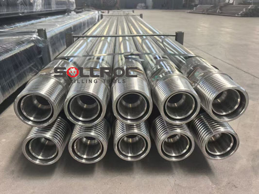 114mm 4.5'' Stainless Steel Wear Resistant RC Drill Pipe with Reverse Circulation Mechanism for Mining
