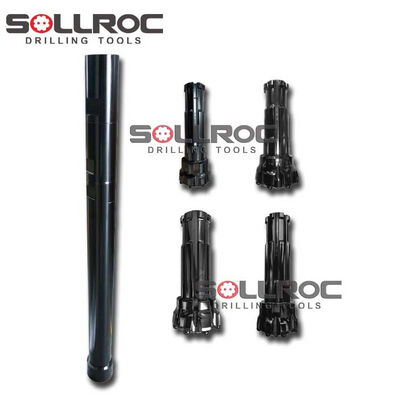 Młot RC klasy A do wierceń obrotowo-udarowych (RC) dla maksymalnego odzysku materiału i obsługuje wtrysk wody, piany, oleju i polimerów