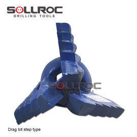 Wytrzymałe wydajność Drag Drill Rock Bit z przetwarzaniem kształtowania połączeń nawiasowych