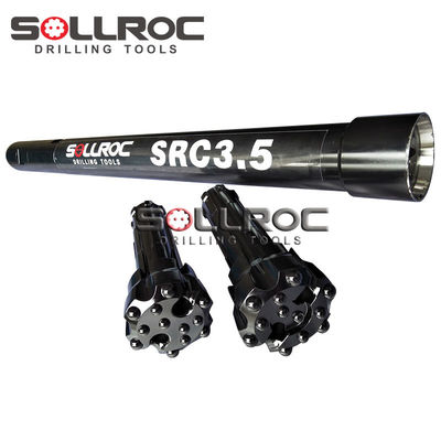 Czarny Remet Thread RC Drill Hammer 98-115mm zakres otworów Do eksploracji geologicznej
